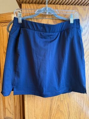Lady Hagen Navy Blue Golf Skort